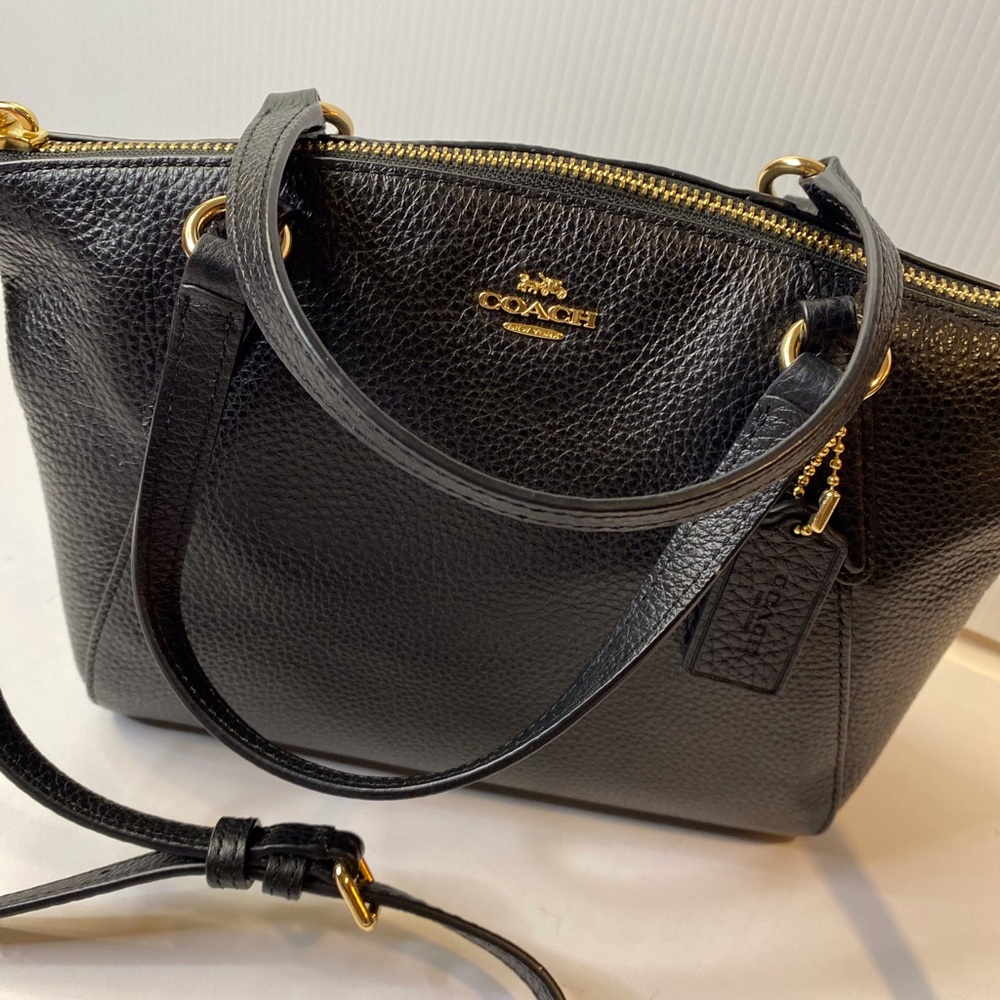 Leather Coach Bag